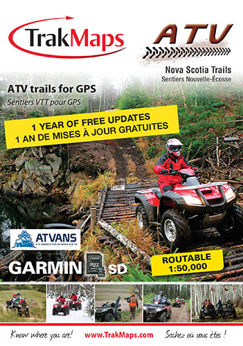 ATV Nova Scotia for Garmin GPS units